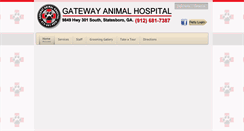 Desktop Screenshot of gatewayvets.com